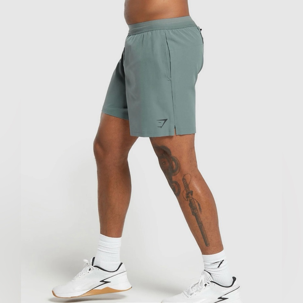 Gymshark Men's Athletic Shorts in Teal